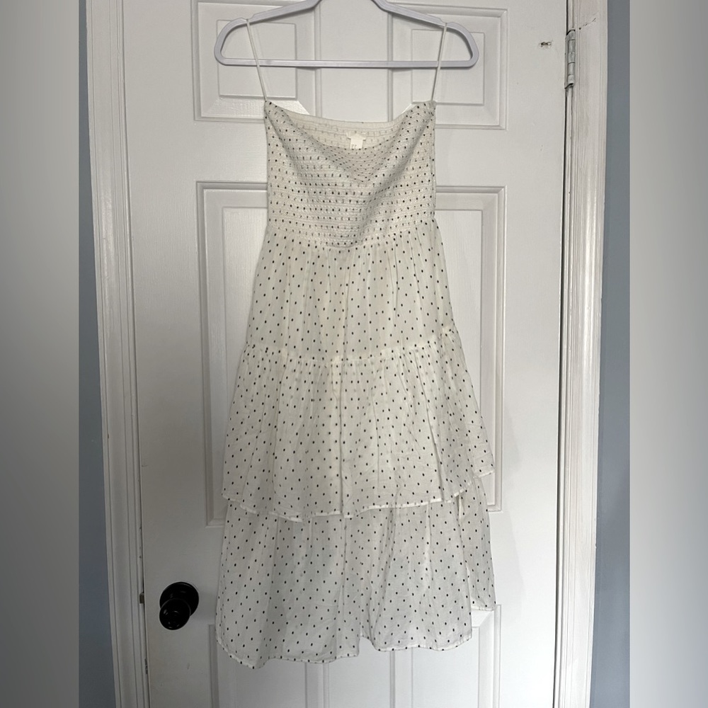 White H&M cocktail style dress size 8